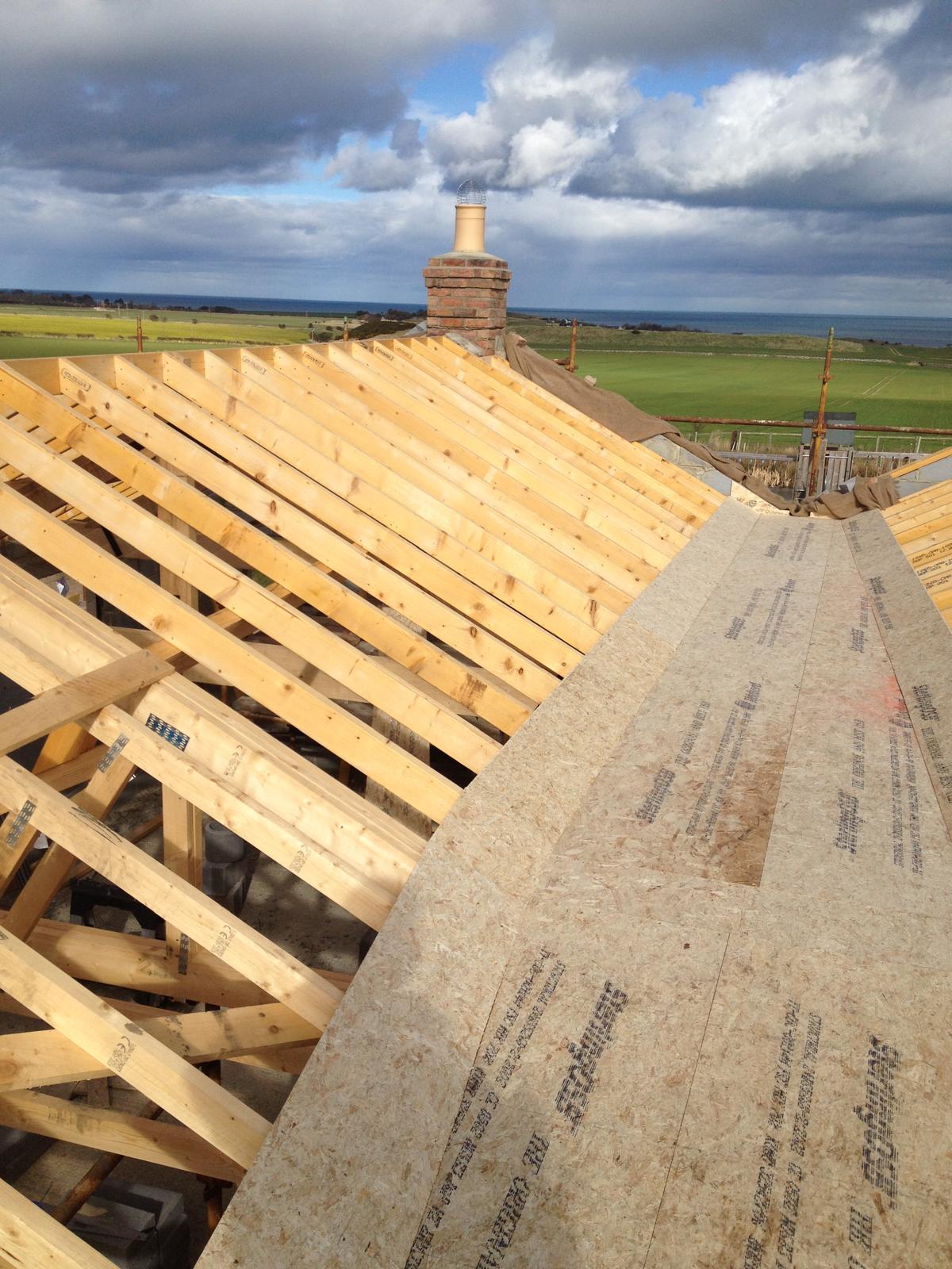 Roof Truss Installation